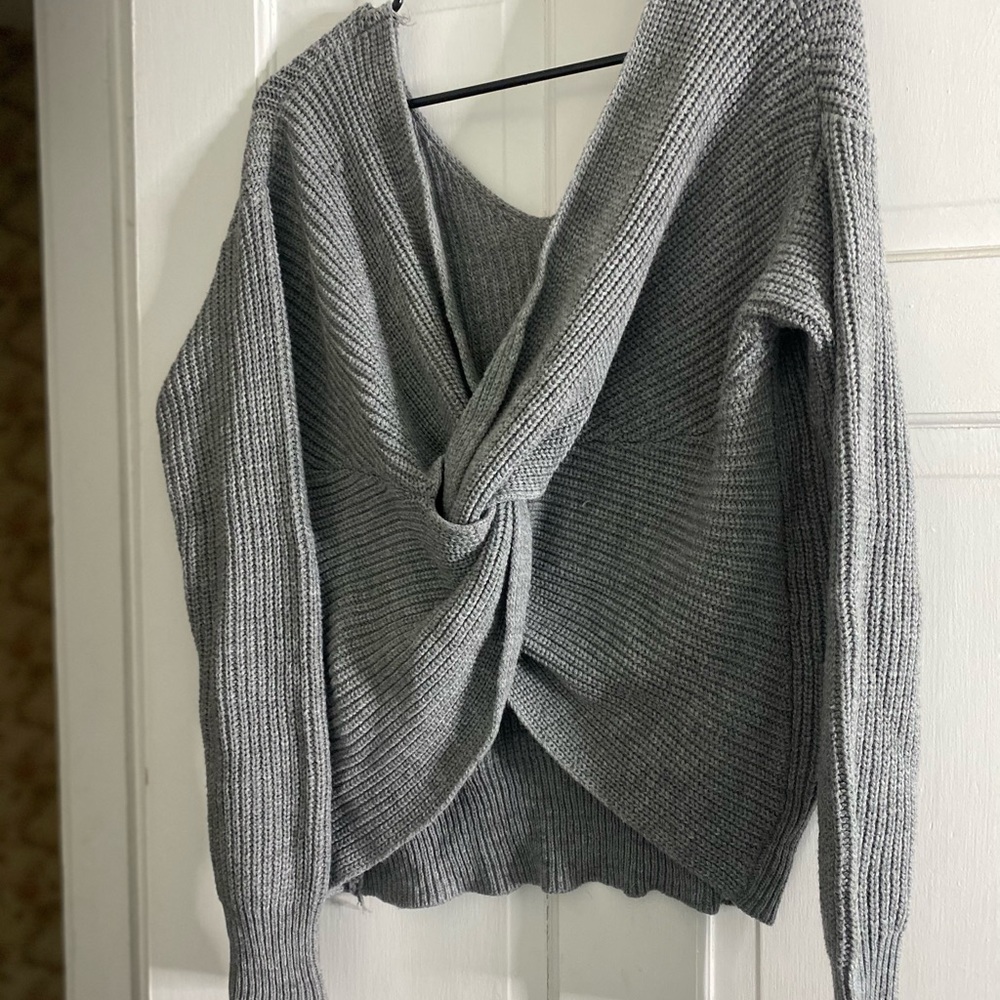 Grey sweater